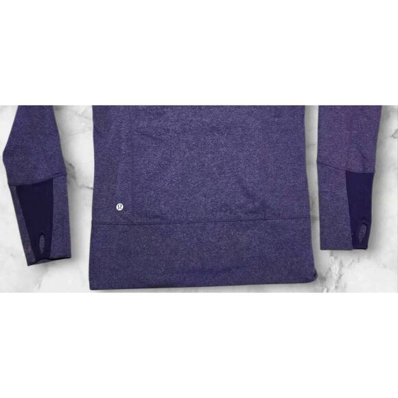 Lululemon Size 8 Purple Stride Full Zip - Picture 4 of 4